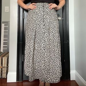 Long Patterned Skirt